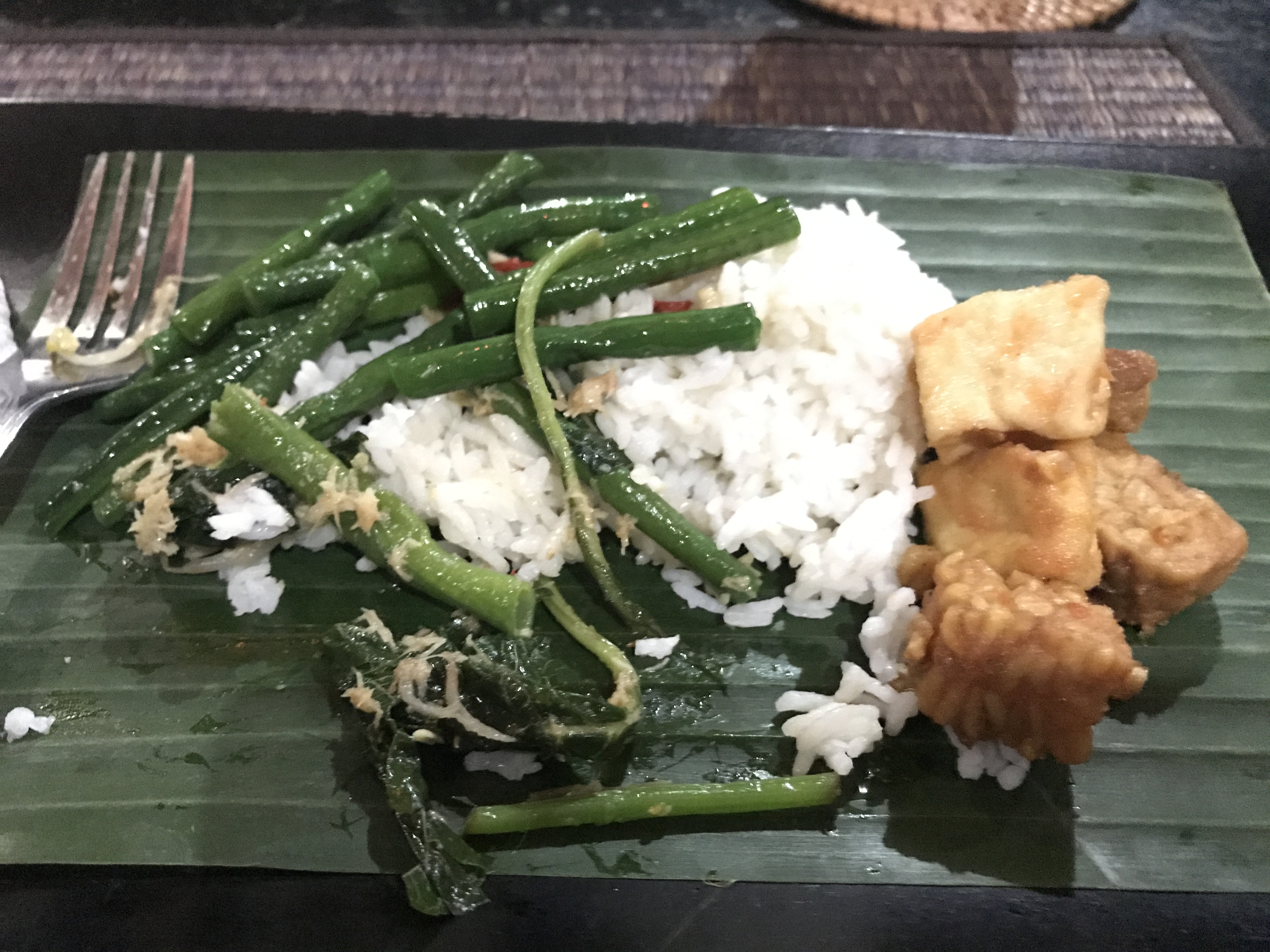 Dinner at Bliss Sanctuary Canggu